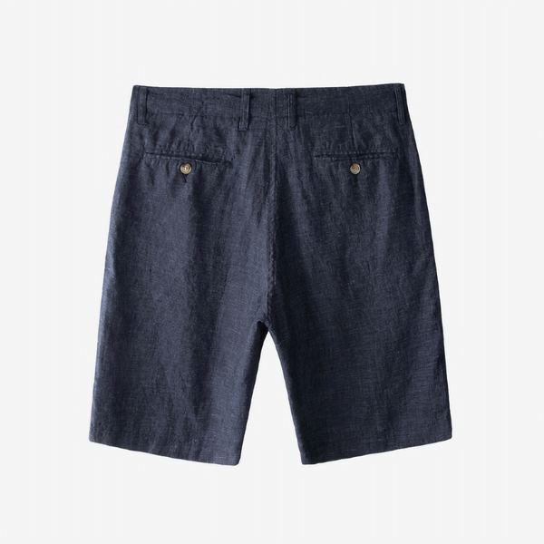 The Linen Shorts Navy