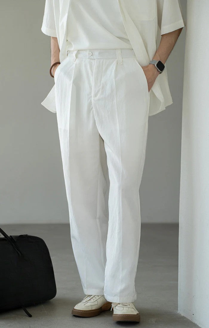 The Refined Pleated Trousers