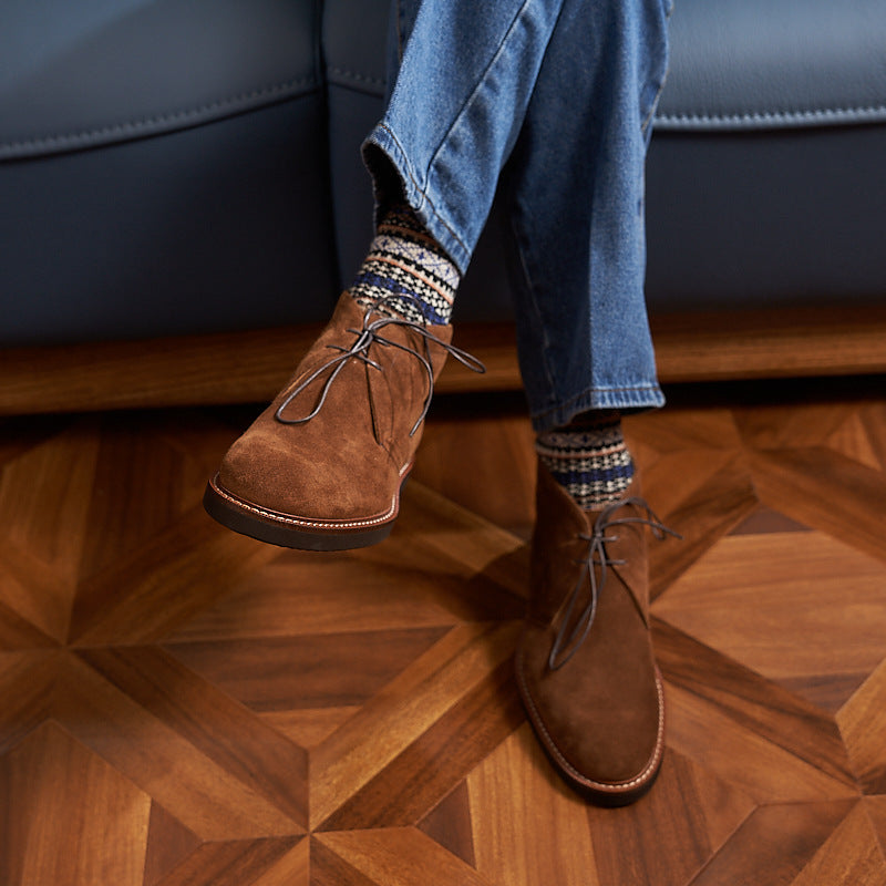 The Handmade Suede Desert Boots