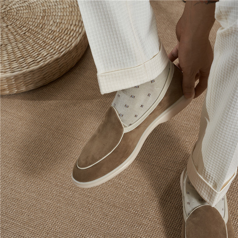 The Soft Cowhide Loafers