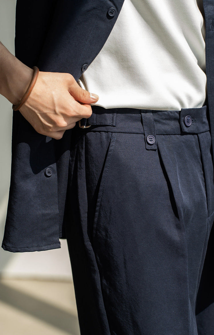 The Refined Pleated Trousers