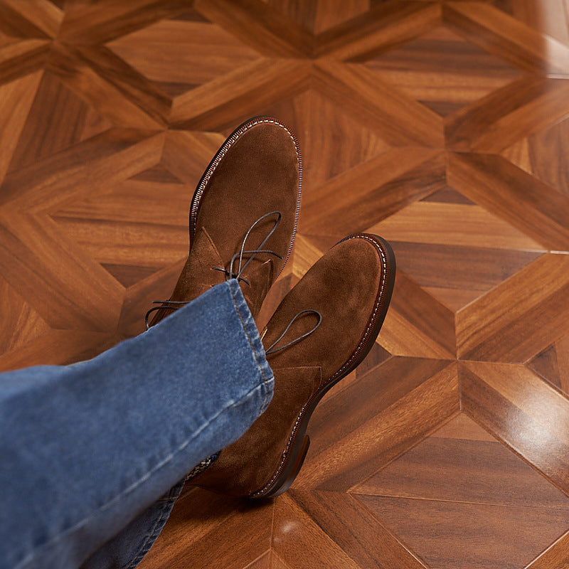 The Handmade Suede Desert Boots