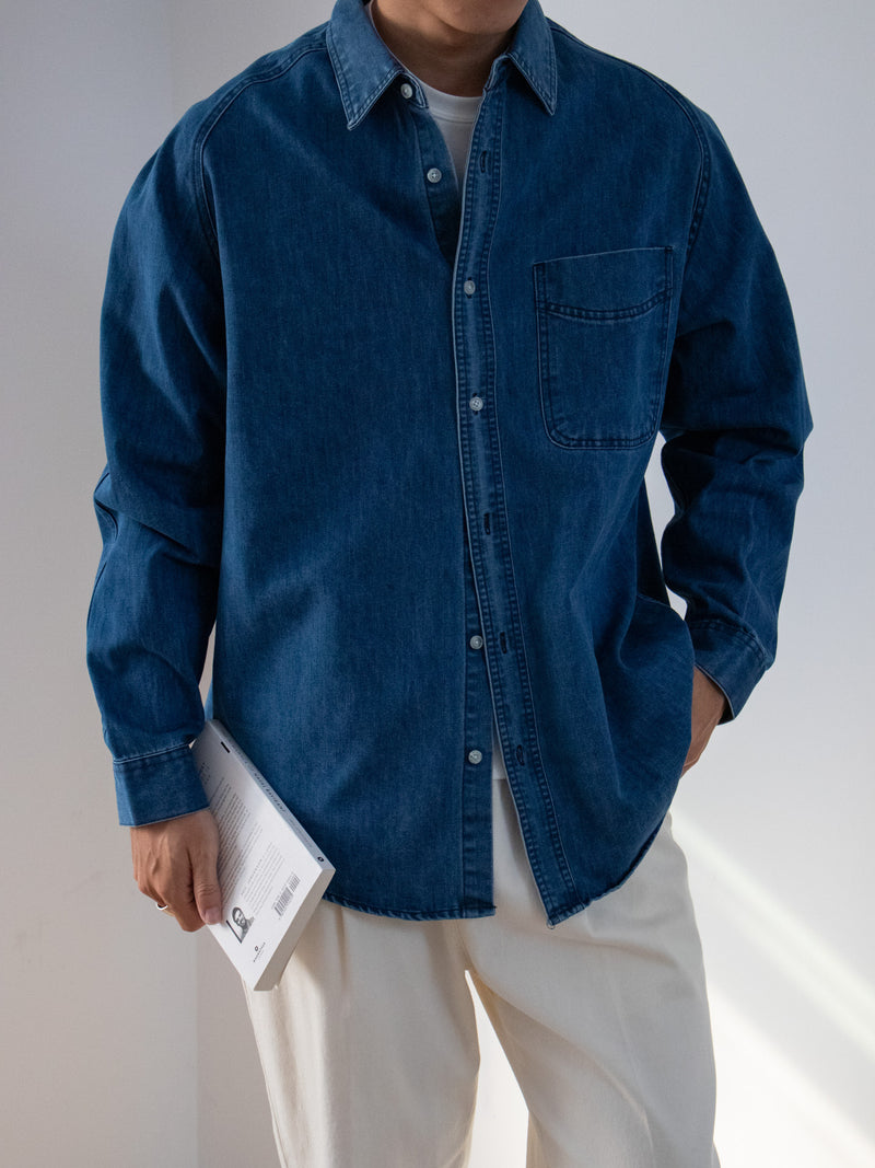The Urbane Denim Shirt