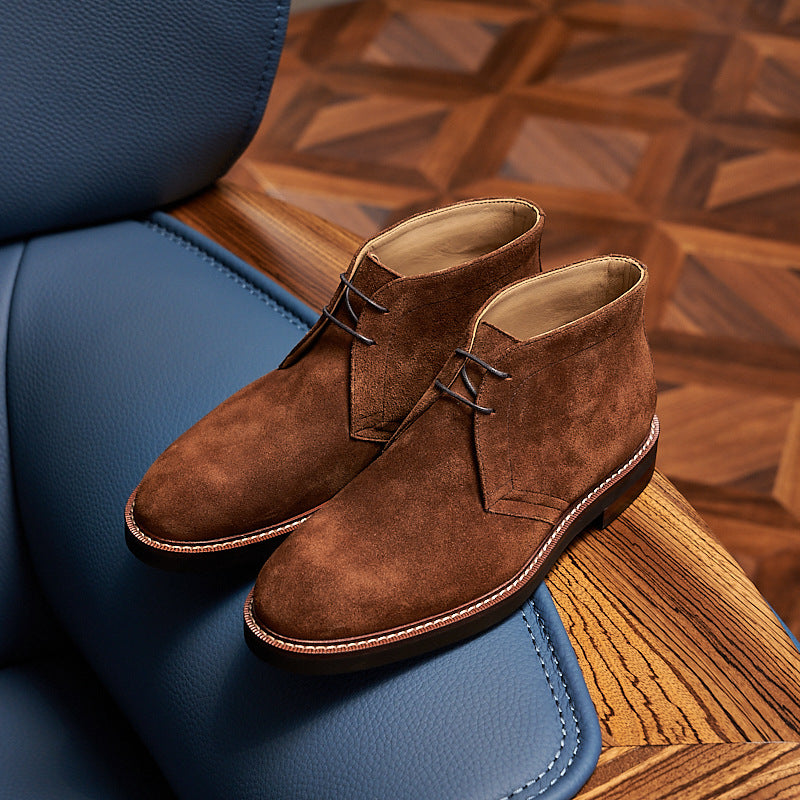 The Handmade Suede Desert Boots