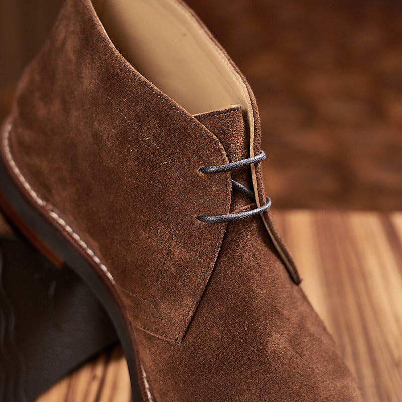 The Handmade Suede Desert Boots