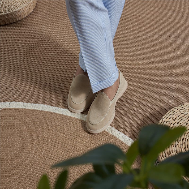 The Soft Cowhide Loafers