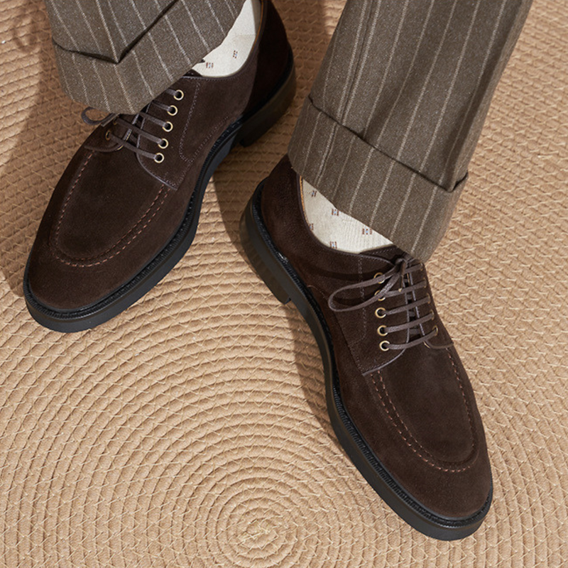 The Suede Derby Shoe