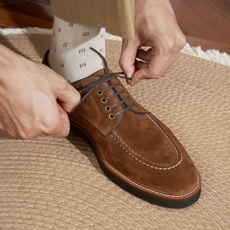 The Suede Derby Shoe