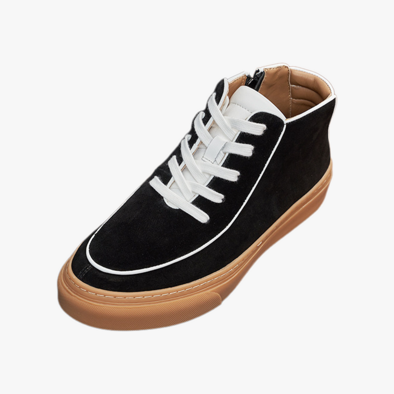 The Urbane High-Top Suede Sneakers