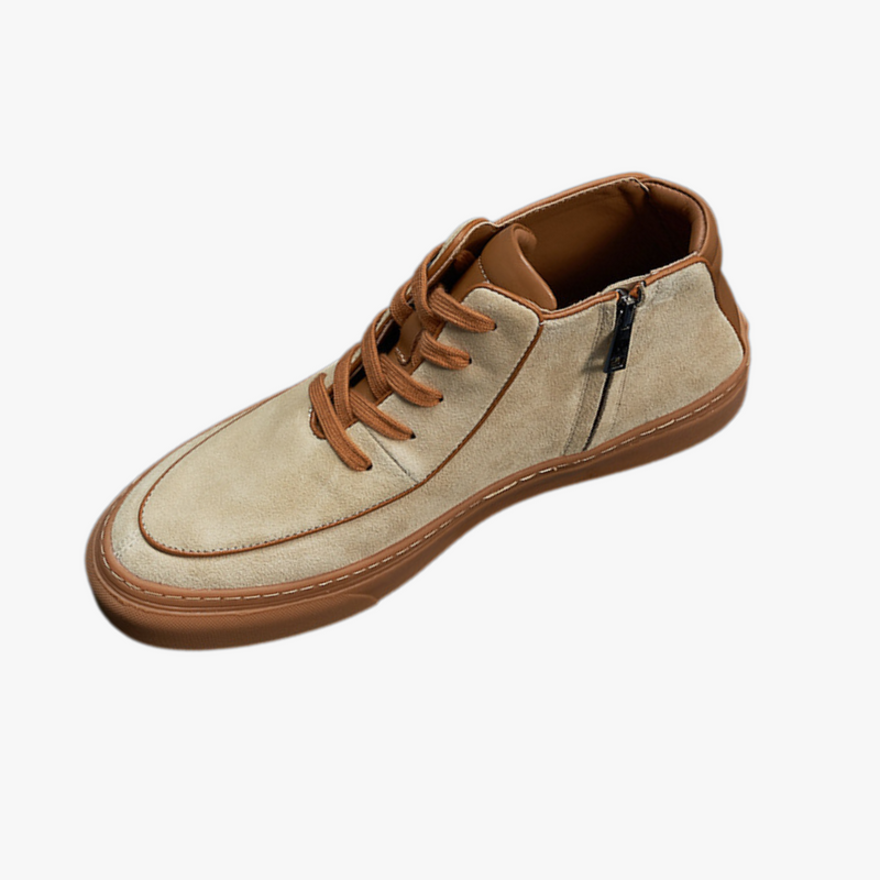 The Urbane High-Top Suede Sneakers